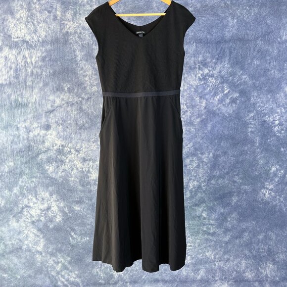 Athleta Dresses & Skirts - Athleta Ryder Black Midi Dress Sz L